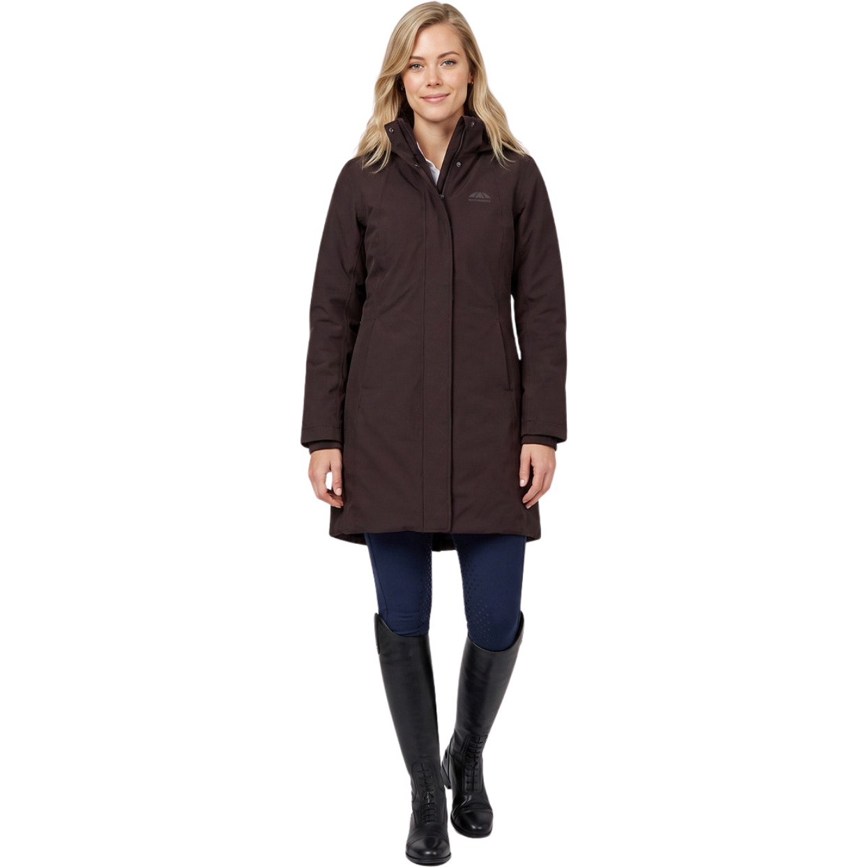 2026 WeatherBeeta Femmes Protect Étanche Isolé Veste De Conduite Longue 1031368 - Espresso